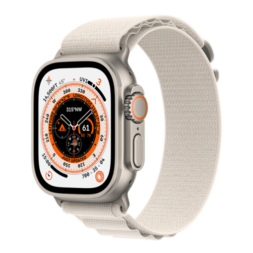 Apple Watch Ultra GPS + Cellular 49mm Alpine Loop size L Màu Trắng