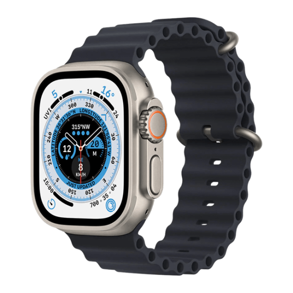 Apple Watch Ultra GPS + Cellular 49mm Ocean Band Màu Đen Xanh