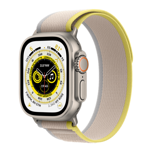 Apple Watch Ultra GPS + Cellular 49mm Trail Loop size M/L Màu Vàng Be