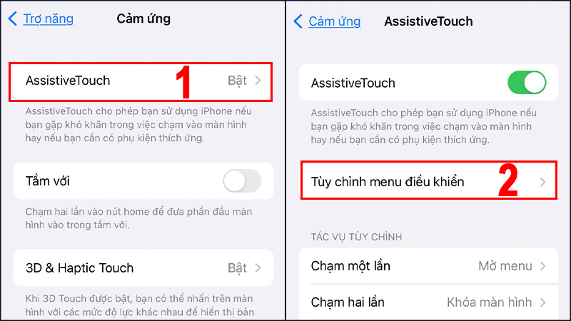 Hướng dẫn cách bật nút home trên iPhone chi tiết