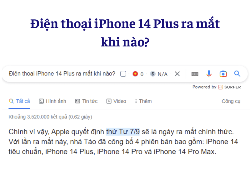 Điện thoại iPhone 14 Plus ra mắt khi nào?