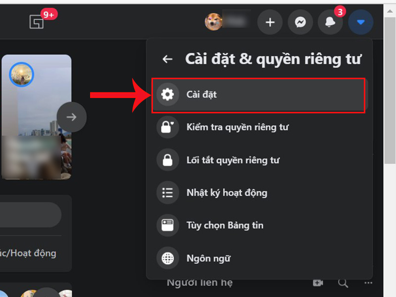 Hướng dẫn đăng xuất messenger trên iPhone