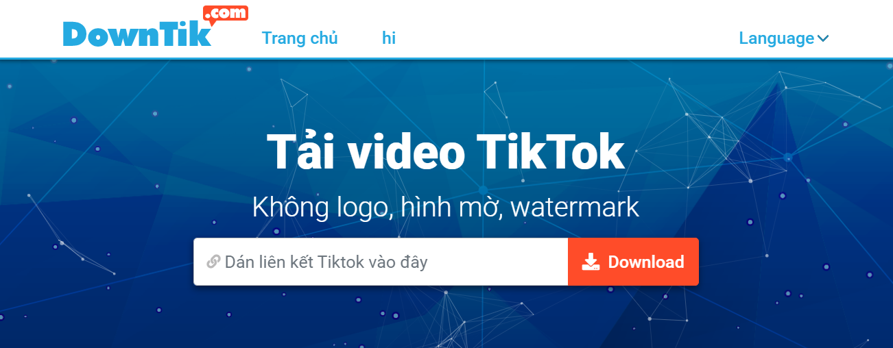 cách tải video trên Tiktok bằng máy tính